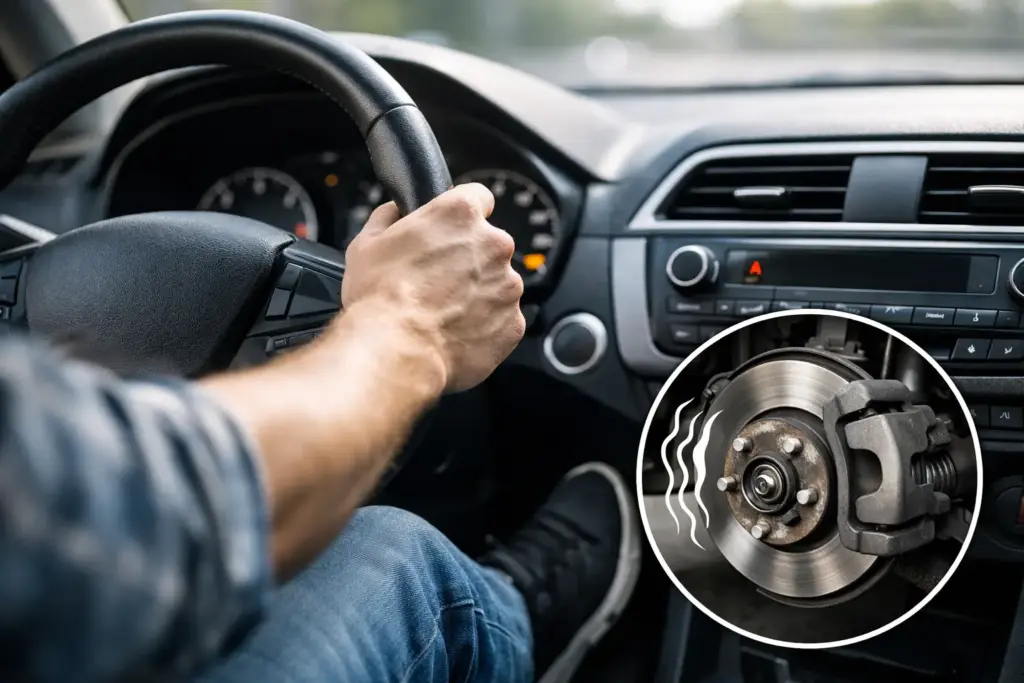 Auto vibriert beim Bremsen - was tun?