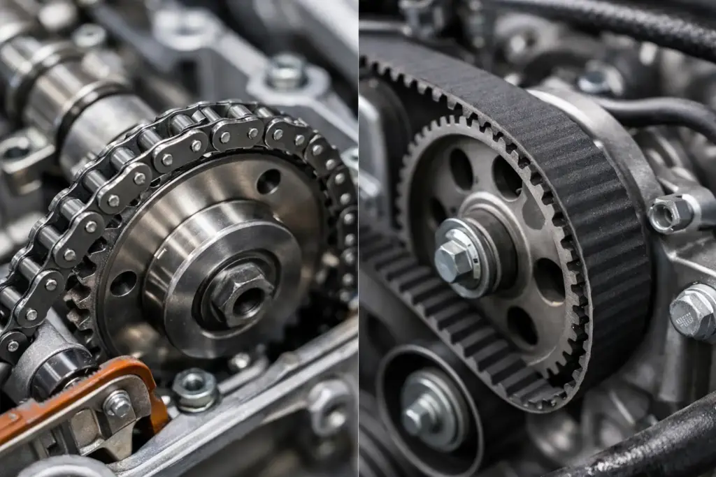 Steuerkette oder Zahnriemen - was ist besser?