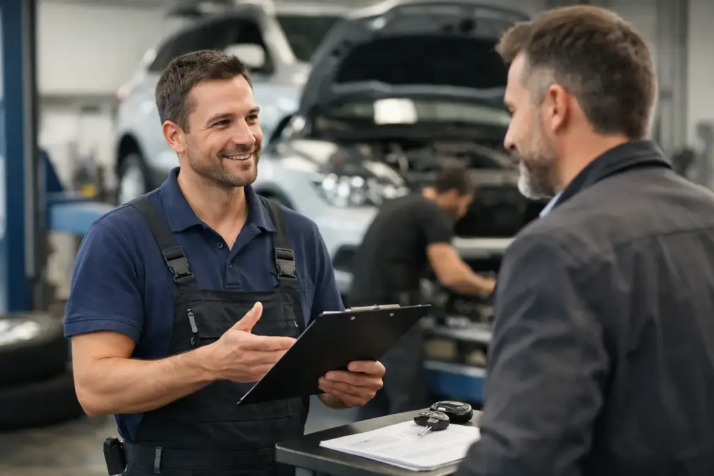 Wie läuft ein Werkstatttermin ab?