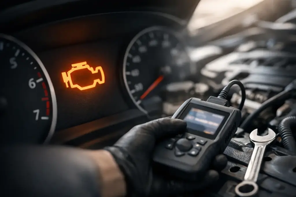 Häufige Ursachen für Motorkontrollleuchte