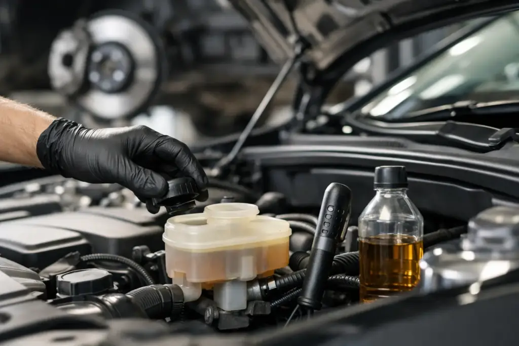 Wann Bremsflüssigkeit wechseln beim Auto?