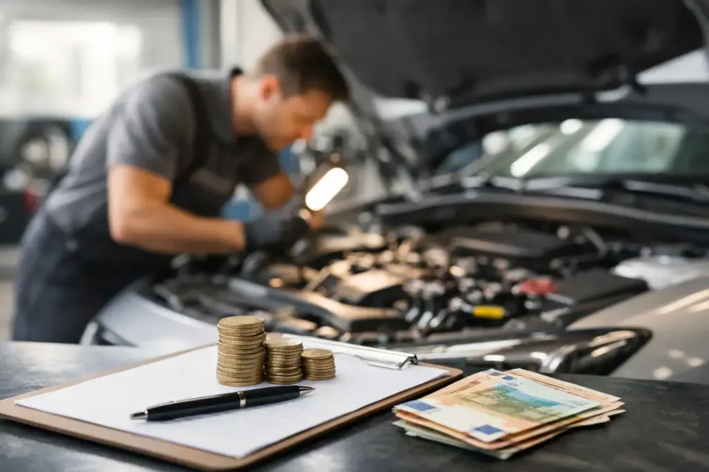 Was kostet eine Inspektion am Auto?